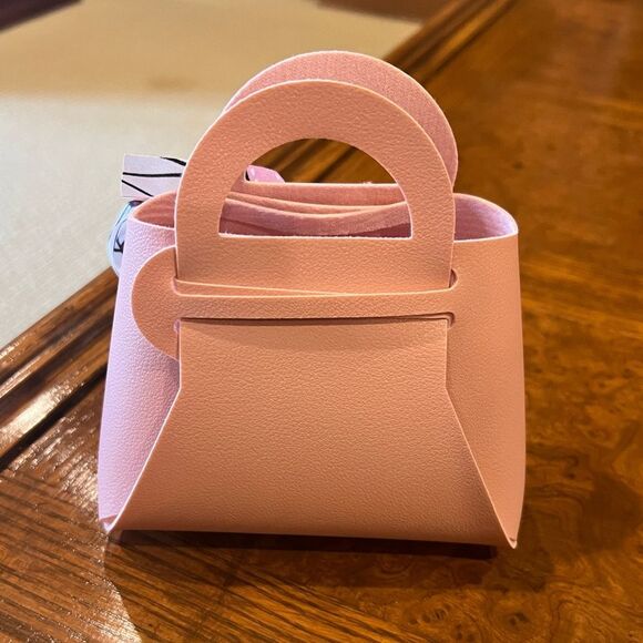 🩷 Mini Pink Tote Bag Gift Card Holder 🩷 - Picture 6 of 15